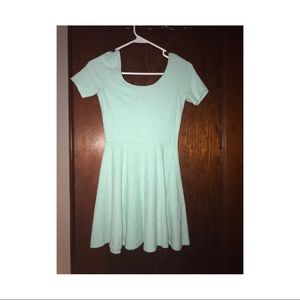 Mint green H&M dress